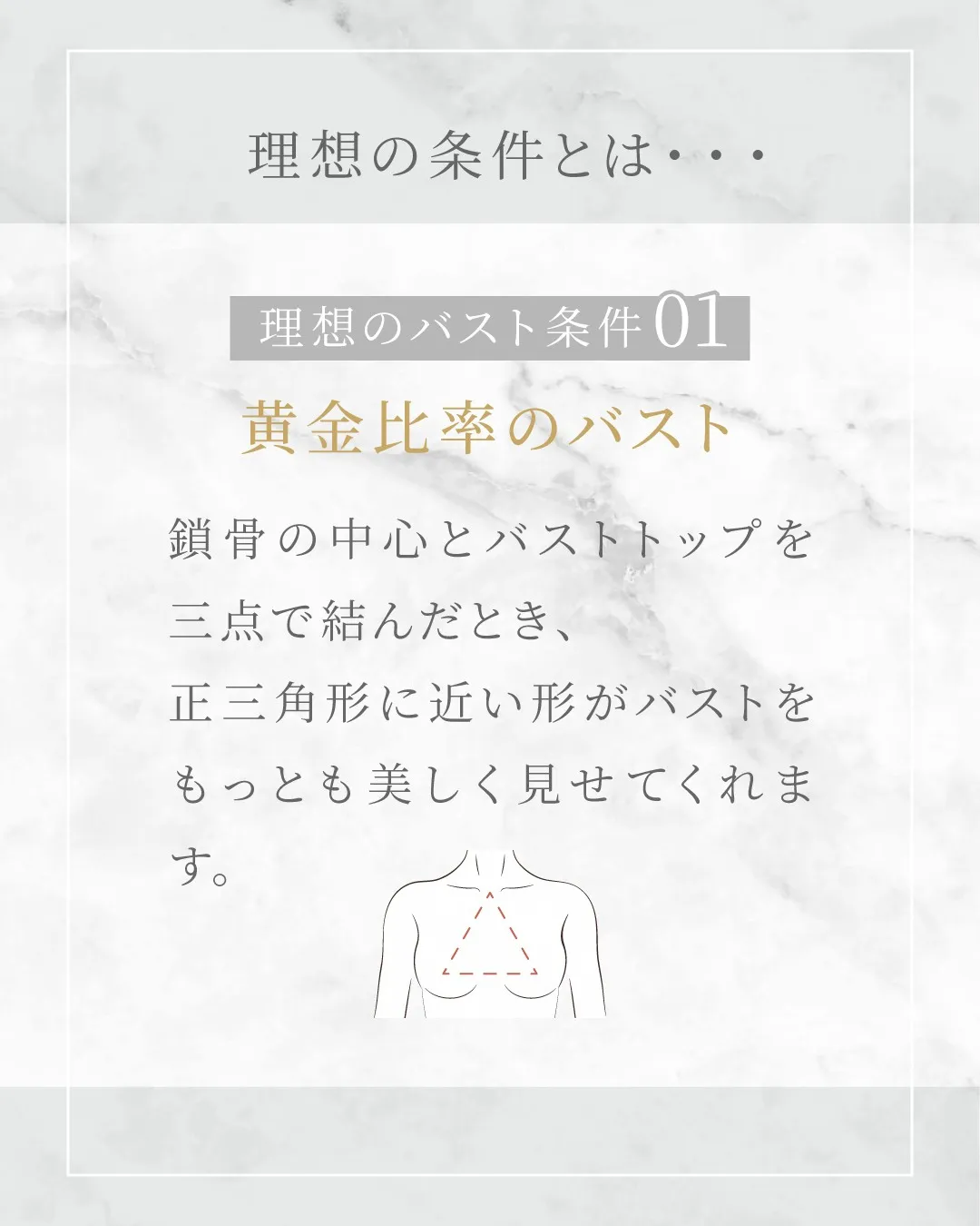 理想のバストって、どんな形？