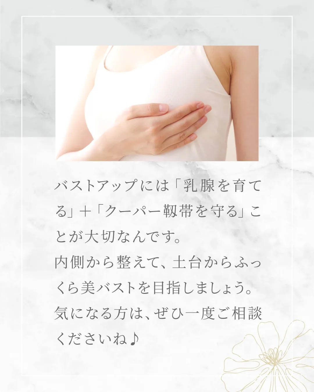 バストの構造って知ってる？